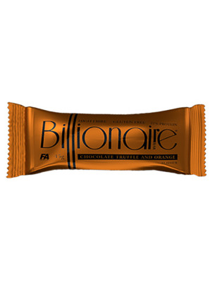 F.A. BILLIONAIRE BAR 45g Chocolate Truffle and Ora