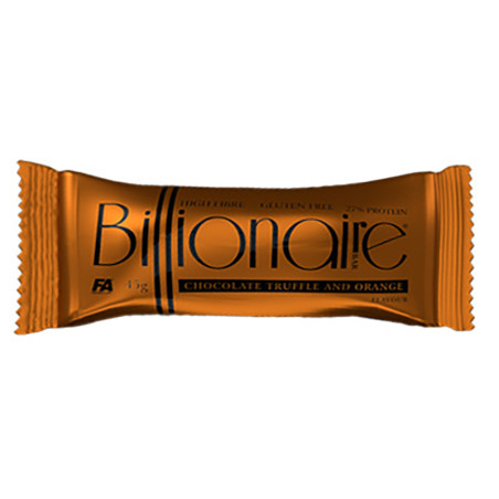 F.A. BILLIONAIRE BAR 45g Chocolate Truffle and Ora