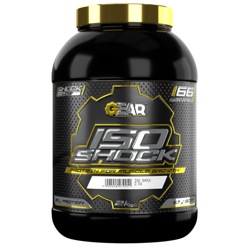 GEAR ISO SHOCK 2 kg VANILLA GEAR ISO SHOCK 2 kg VANILLA