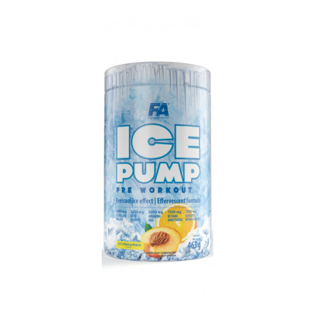 F.A. ICE PUMP PRE WORKOUT 463g icy citrus peach