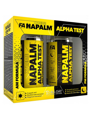 F.A. NAPALM APLHA TEST (AM PM formula) 240tabl