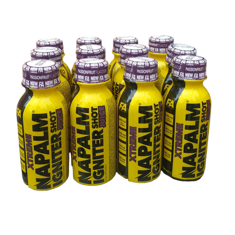 F.A. NAPALM IGNITER JUICE SHOT 12x120ml PASSIONFRU F.A. NAPALM IGNITER JUICE SHOT 12x120ml PASSIONFRU