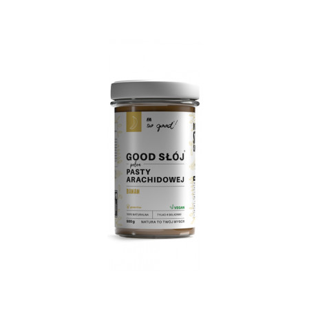 F.A. SO GOOD BANANOWA PASTA ARACHIDOWA 500g