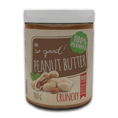 F.A. SO GOOD PEANUT BUTTER CRUNCHY 900g