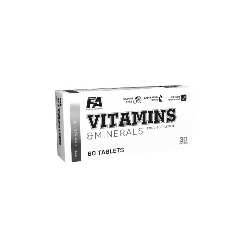 F.A. VITAMINS & MINERALS 60 tab F.A. VITAMINS & MINERALS 60 tab