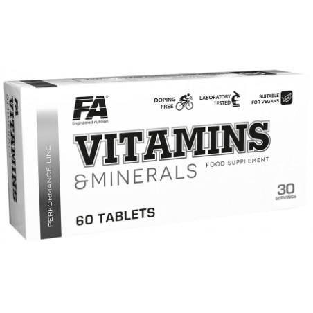F.A. VITAMINS & MINERALS 60 tab