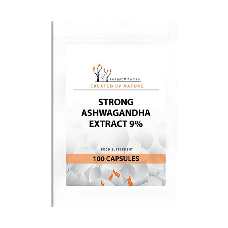 FOREST VITAMIN ASHWAGANDHA 700 mg - 100 kaps FOREST VITAMIN ASHWAGANDHA 700 mg - 100 kaps