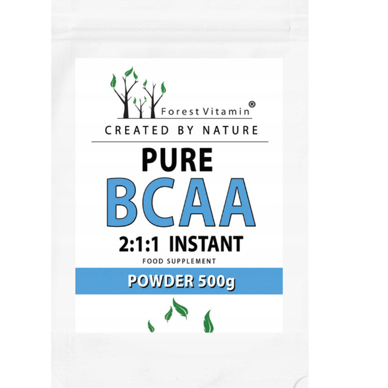 FOREST VITAMIN BCAA PURE 500 g FOREST VITAMIN BCAA PURE 500 g