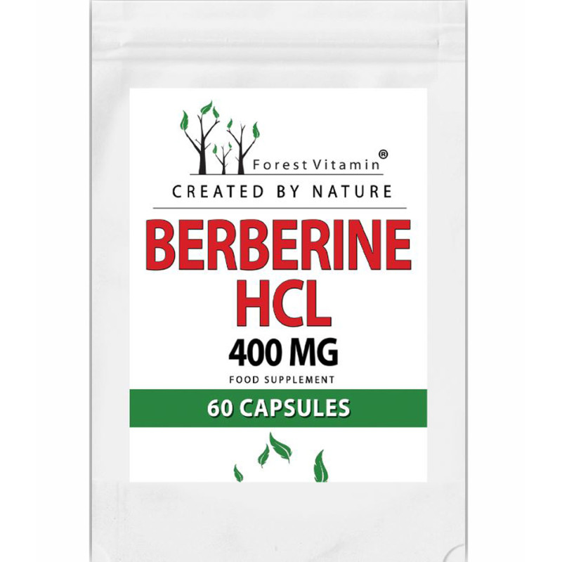 FOREST VITAMIN BERBERYNA HCL 400 mg - 60 kaos  FOREST VITAMIN BERBERYNA HCL 400 mg - 60 kaos
