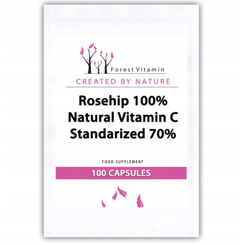 FOREST VITAMIN DZIKA RÓŻA 100kaps FOREST VITAMIN DZIKA RÓŻA 100kaps