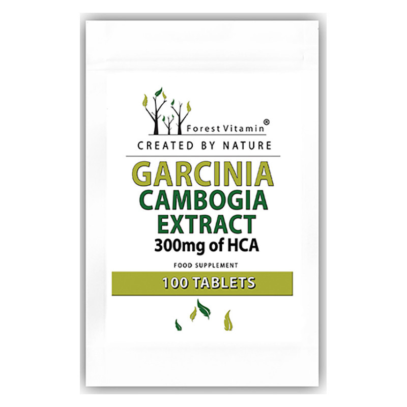 FOREST VITAMIN GARCINIA CAMBOGIA - 100 tabl FOREST VITAMIN GARCINIA CAMBOGIA - 100 tabl