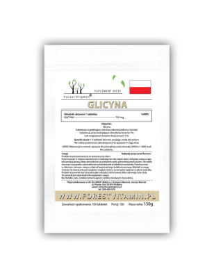 FOREST VITAMIN GLICYNA 100 tabl