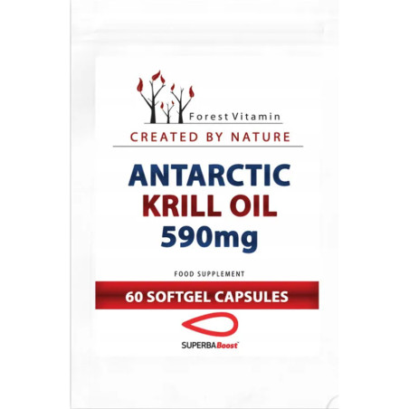 FOREST VITAMIN KRYL SUPERBA BOOST 590mg -  60 kaps