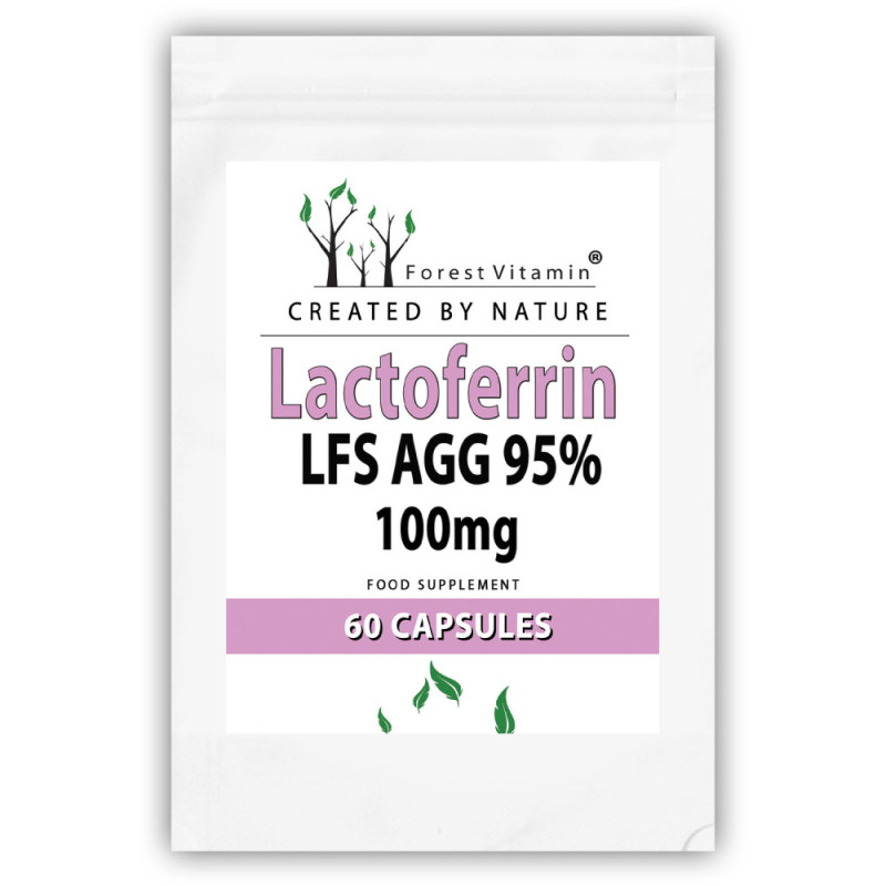 FOREST VITAMIN LAKTOFERYNA 100mg - 60 kaps FOREST VITAMIN LAKTOFERYNA 100mg - 60 kaps