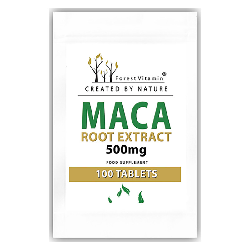FOREST VITAMIN MACA 500mg - 100 tabl FOREST VITAMIN MACA 500mg - 100 tabl