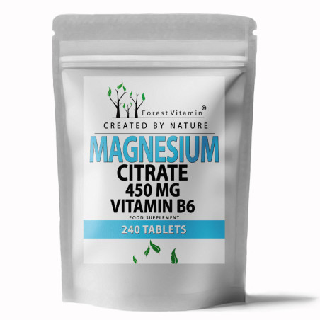 FOREST VITAMIN MAGNEZ 450mg+B6 240tabl