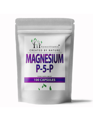 FOREST VITAMIN MAGNEZ 600mg+P5P 100kaps
