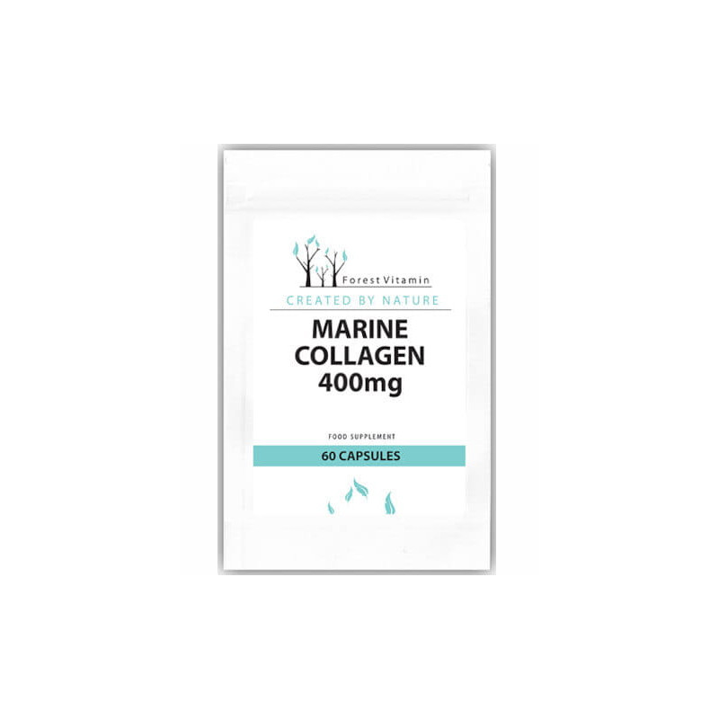 FOREST VITAMIN Marine Collagen 400mg 60 kap FOREST VITAMIN Marine Collagen 400mg 60 kap