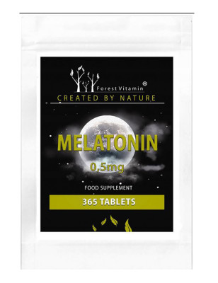 FOREST VITAMIN MELATONINA 0,5mg - 365 tabl