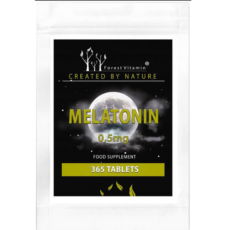 FOREST VITAMIN MELATONINA 0,5mg - 365 tabl