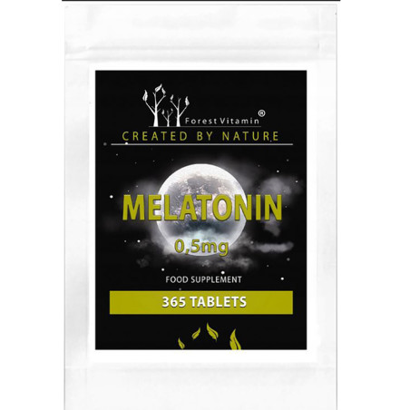 FOREST VITAMIN MELATONINA 0,5mg - 365 tabl