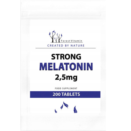 FOREST VITAMIN MELATONINA 2,5 mg - 200 tabl
