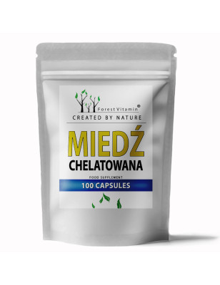 FOREST VITAMIN MIEDŹ GLICYNIAN 100 kaps