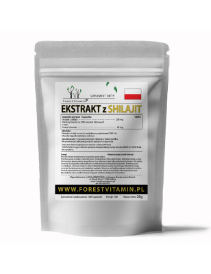 FOREST VITAMIN MUMIO -100 kaps