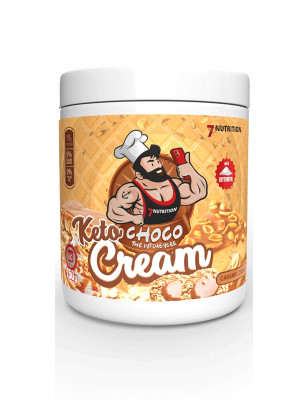 7 NUTRITION CREAM KETO 750g - CARAMEL CRUNCH