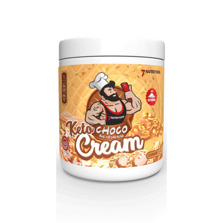 7 NUTRITION CREAM KETO 750g - CARAMEL CRUNCH
