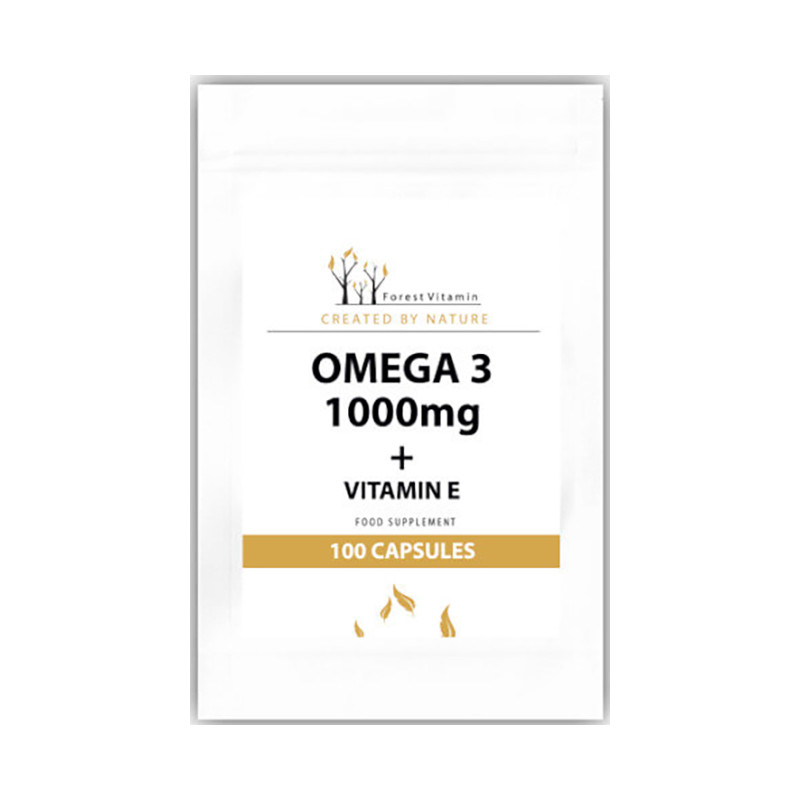 FOREST VITAMIN OMEGA+VIT.E - 100 kaps FOREST VITAMIN OMEGA+VIT.E - 100 kaps