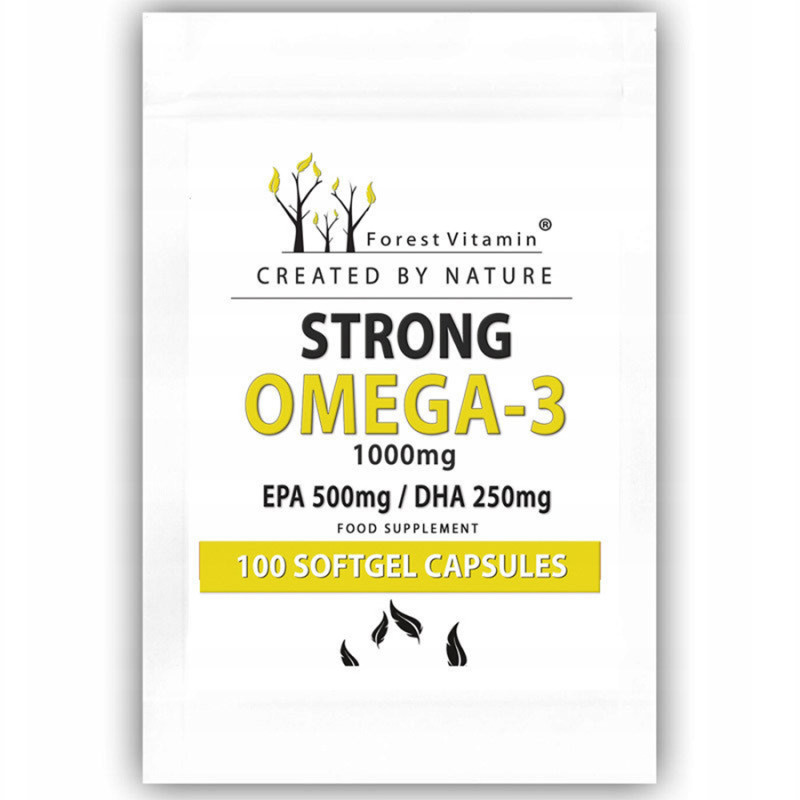 FOREST VITAMIN OMEGA STRONG - 100 kaps FOREST VITAMIN OMEGA STRONG - 100 kaps