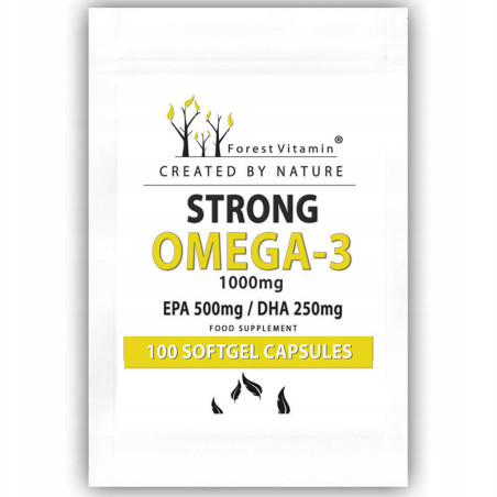 FOREST VITAMIN OMEGA STRONG - 100 kaps