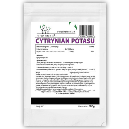 FOREST VITAMIN POTAS 500g