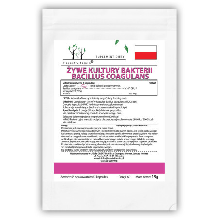 FOREST VITAMIN PROBIOTIC 60 kaps