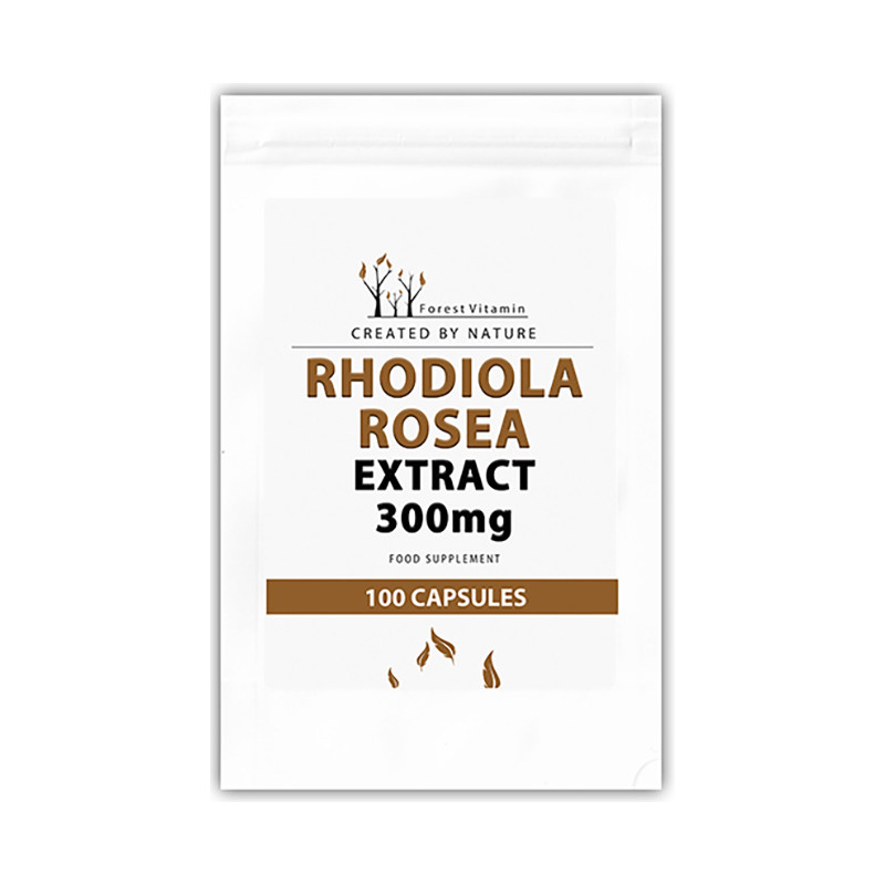 FOREST VITAMIN RHODIOLA 300mg - 100 kaps FOREST VITAMIN RHODIOLA 300mg - 100 kaps