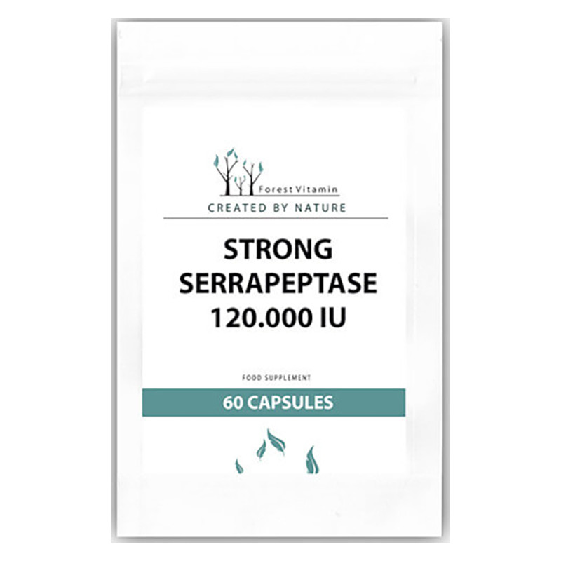 FOREST VITAMIN SERRAPEPTAZA 120 000 iu -  60 kaps FOREST VITAMIN SERRAPEPTAZA 120 000 iu -  60 kaps