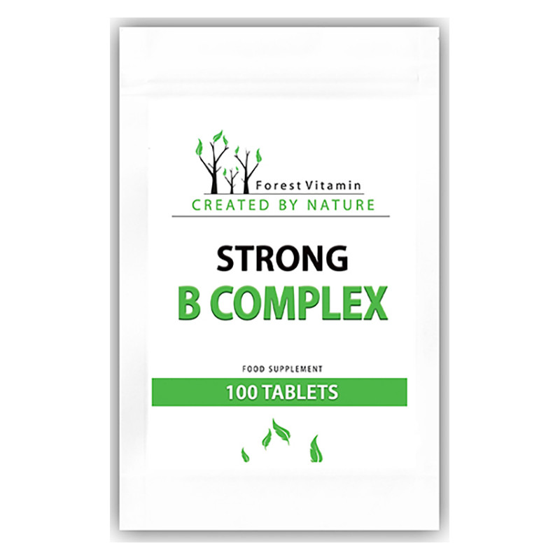 FOREST VITAMIN STRONG B COMPLEX 100 tabl FOREST VITAMIN STRONG B COMPLEX 100 tabl