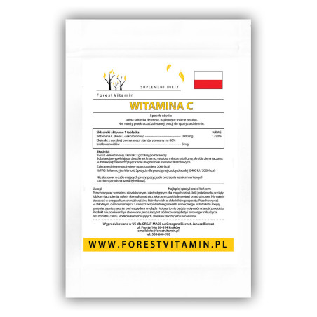FOREST VITAMIN WITAMINA C 60 tabl