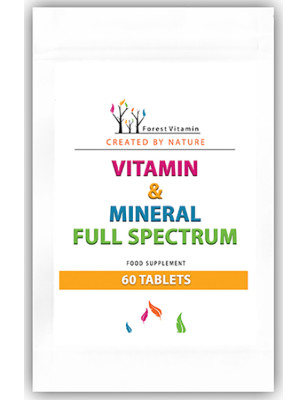 FOREST VITAMIN VITAMIN & MINERAL FULL SP. 60 tabl