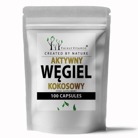 FOREST VITAMIN WĘGIEL AKTYWOWANY 150 mg-100 kaps