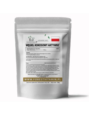 FOREST VITAMIN WĘGIEL AKTYWOWANY 150 mg-100 kaps