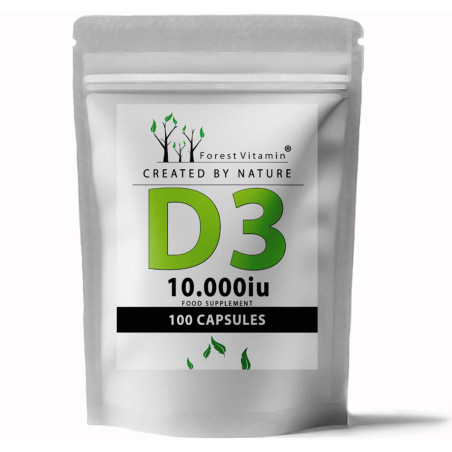 FOREST VITAMIN D3 10.000 iu - 100 kaps