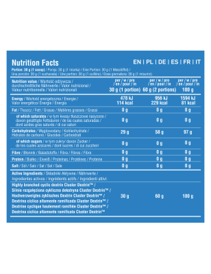 7 NUTRITION CYCIC DEXTRIN 900g