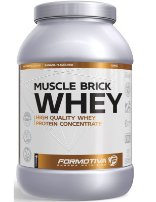FORMOTIVA MUSCLE BRICK WHEY 1000g COOKIES & CREAM