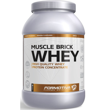 FORMOTIVA MUSCLE BRICK WHEY 1000g COOKIES & CREAM