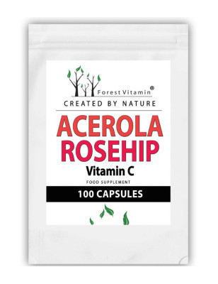 FOREST VITAMIN ACEROLA+DZIKA RÓŻA - 100 kaps