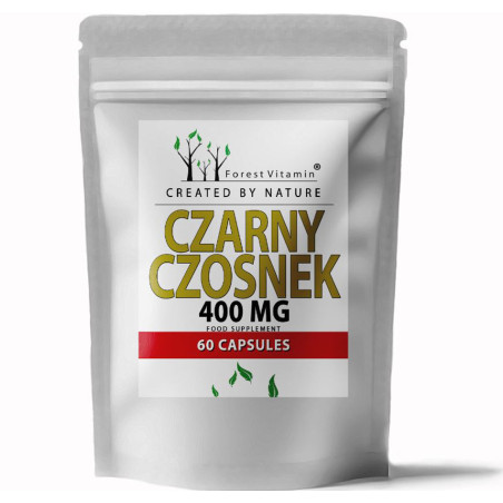 FOREST VITAMIN CZARNY CZOSNEK 400 mg - 60 kaps