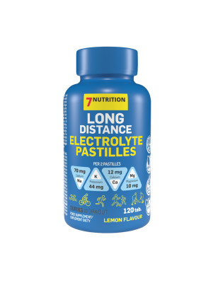 7 NUTRITION LONG DISTANCE EL 120 tabl - Lemon