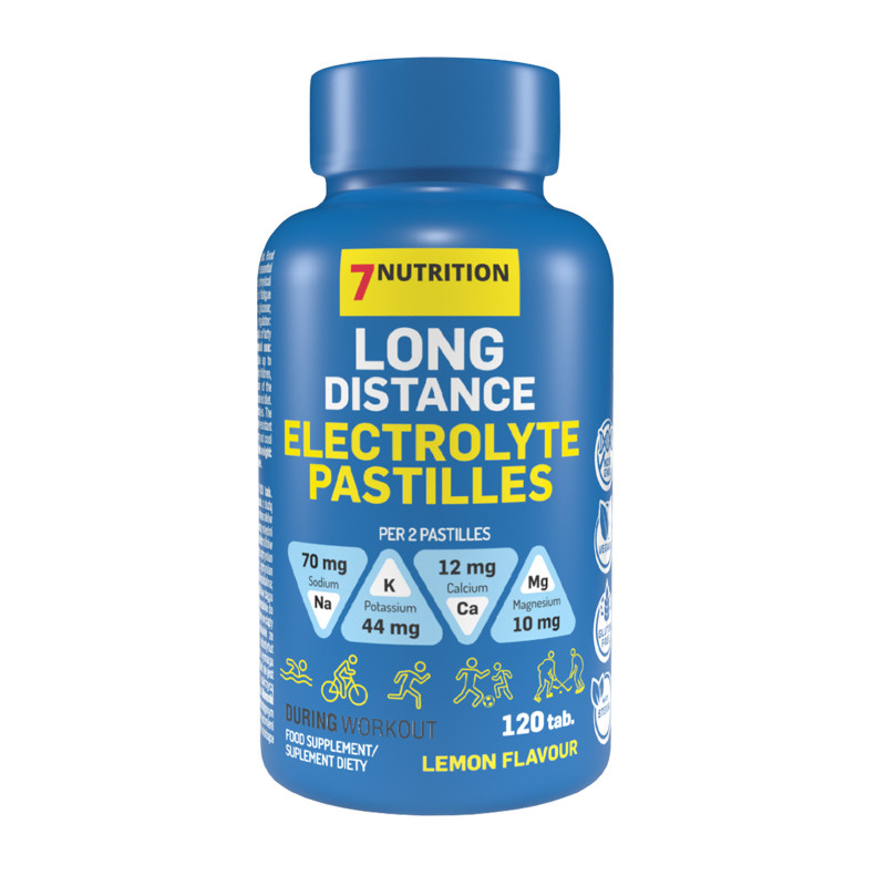 7 NUTRITION LONG DISTANCE EL 120 tabl - Lemon 7 NUTRITION LONG DISTANCE EL 120 tabl - Lemon